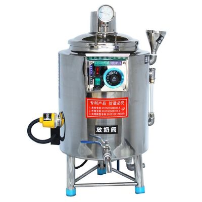 Líquido pequeno Juice Ice Cream fresco da máquina da pasteurização do leite de Mini Electric 20L