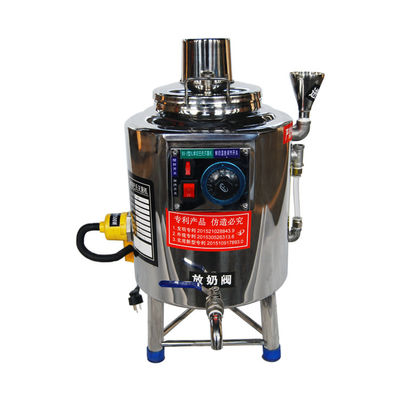 Líquido pequeno Juice Ice Cream fresco da máquina da pasteurização do leite de Mini Electric 20L
