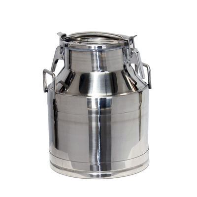 Jarro de leite de aço inoxidável de 20 litros cubeta Pail Handle Lid de 5 galões