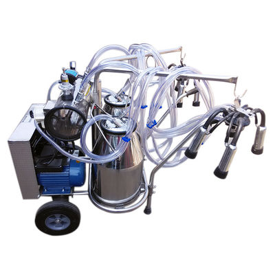 Máquina portátil 25L de Mini Cow Vacuum Pump Milking do camelo única