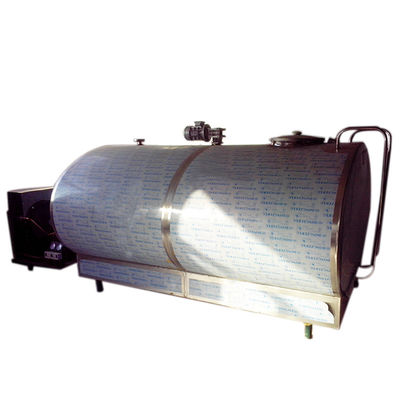 O tanque de aço inoxidável refrigerar de leite SUS304 500 litros personalizou o leite Juice Chiller