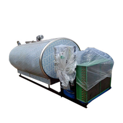 O tanque de aço inoxidável refrigerar de leite SUS304 500 litros personalizou o leite Juice Chiller