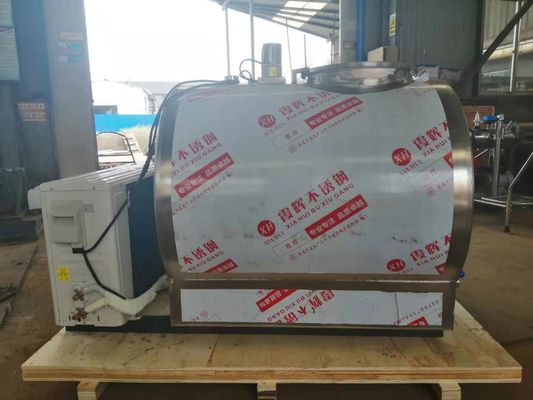 As unidades de refrigeração ordenham o sistema de controlo elétrico de aço inoxidável refrigerando do tanque