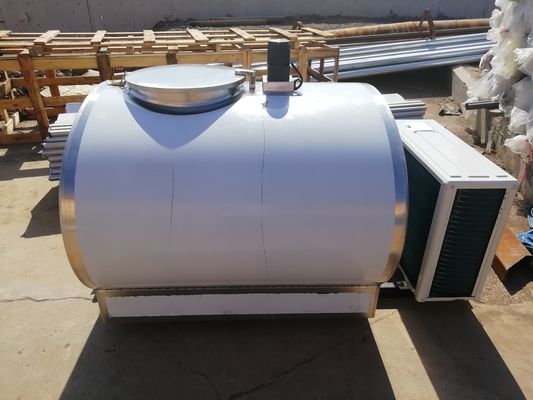 As unidades de refrigeração ordenham o sistema de controlo elétrico de aço inoxidável refrigerando do tanque
