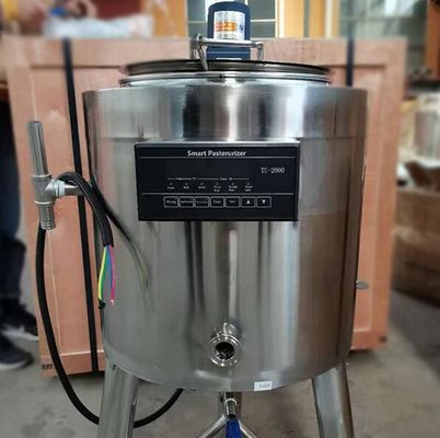 200 resistência de corrosão de aço inoxidável do pasteurizador do litro 304