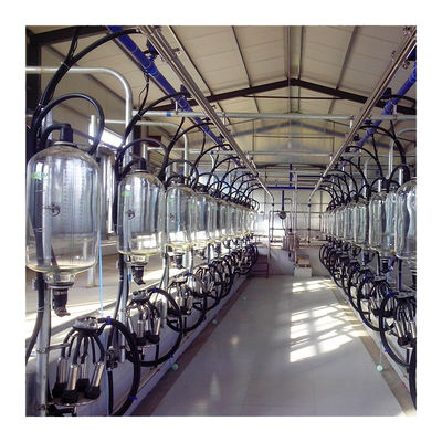 24-100 equipamento agrícola eficiente alto de leiteria da sala de estar de ordenha da leiteria da vaca do ponto