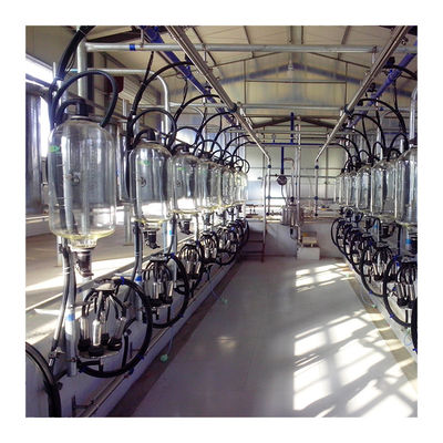 24-100 equipamento agrícola eficiente alto de leiteria da sala de estar de ordenha da leiteria da vaca do ponto