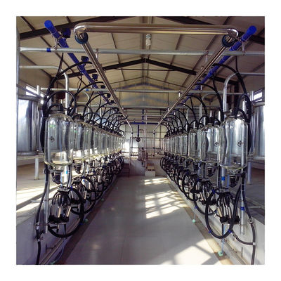 24-100 equipamento agrícola eficiente alto de leiteria da sala de estar de ordenha da leiteria da vaca do ponto