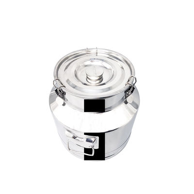 o leite de 40L 304 Mini Metal Vintage Stainless Steel pode lubrificar o recipiente do arroz