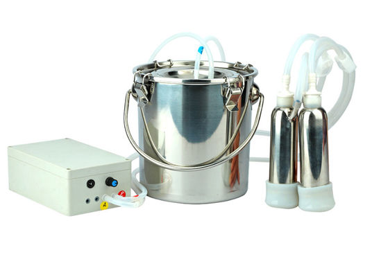 máquina de ordenha de aço inoxidável elétrica da cabra 5L portátil