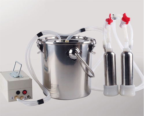 máquina de ordenha de aço inoxidável elétrica da cabra 5L portátil