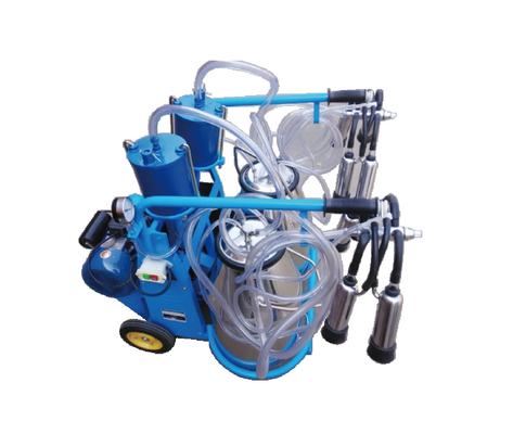 Cabra elétrica automática pequena portátil da vaca da máquina de ordenha da leiteria animal