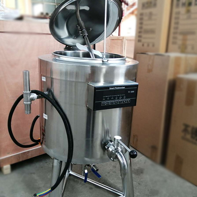 planta pequena Juice Beer do iogurte de 50L Mini Milk Pasteurizer Machine Dairy
