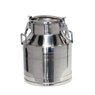 Recipiente de armazenamento de aço inoxidável maioria do alimento da lata do leite 30L da capacidade diferente grande