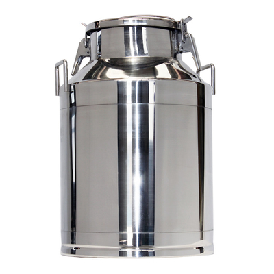 Recipiente de armazenamento de aço inoxidável maioria do alimento da lata do leite 30L da capacidade diferente grande
