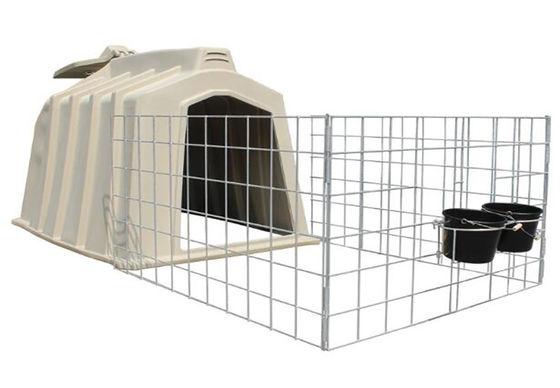 Período de longa vida resistente das gaiolas da vitela da leiteria 98kg do alcaloide